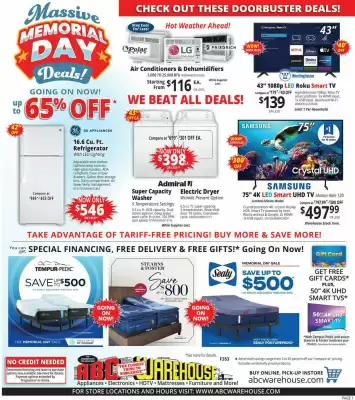 ABC Warehouse Weekly Ad (valid until 24-05)