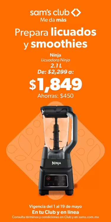 Catálogo Sam's Club (válido hasta 18-05)