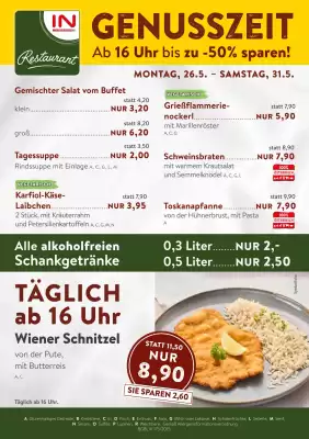 Interspar Restaurant Flugblatt (gültig bis 31-05)