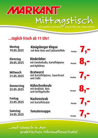 Markant Prospekt woche 21 Seite 1