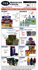 FKK Wholesale Cash & Carry flyer week 21 Page 1