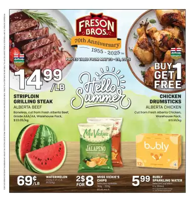 Freson Bros flyer (valid until 24-05)