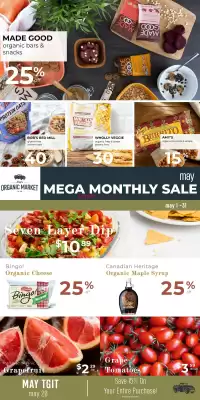 Dad's Organic Market flyer (valid until 24-05)