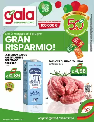 Volantino Gala Supermercati (valido fino al 3-06)