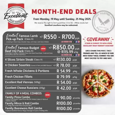 Excellent Meat Market catalogue