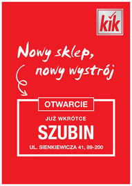 KiK gazetka Strona 1