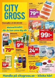 City Gross reklamblad vecka 21 Sida 1