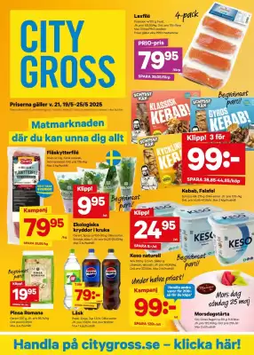 City Gross reklamblad