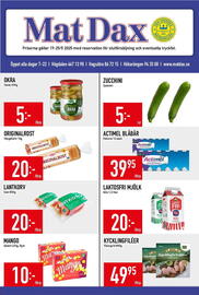 Matdax reklamblad vecka 21 Sida 1