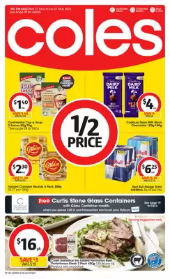 Coles catalogue (valid until 27-05)
