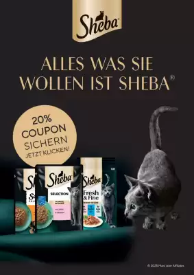 SHEBA - jetzt 20% Coupon sichern! (gültig bis 31-05)