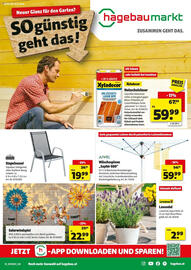 Hagebau Flugblatt Seite 1