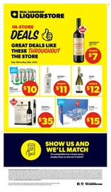 Real Canadian Liquorstore flyer Page 1