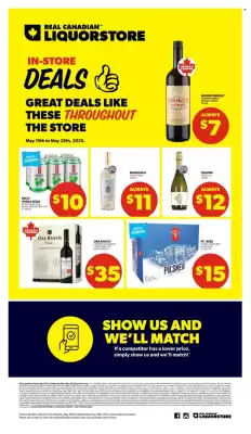 Real Canadian Liquorstore flyer (valid until 28-05)