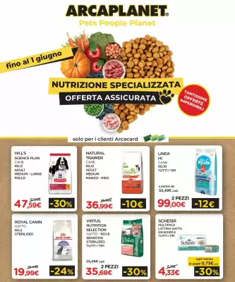 Volantino Arcaplanet (valido fino al 1-06)