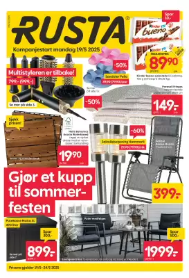 Rusta Kundeavis (gyldig til 24-05)