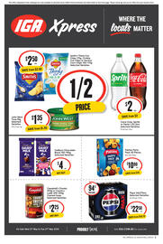 IGA Xpress catalogue week 21 Page 1