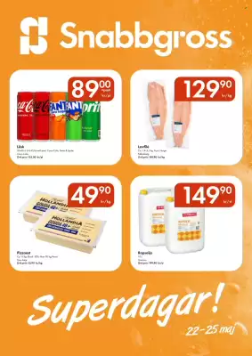 Snabbgross reklamblad