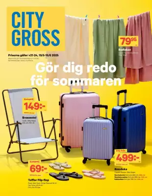 City Gross reklamblad