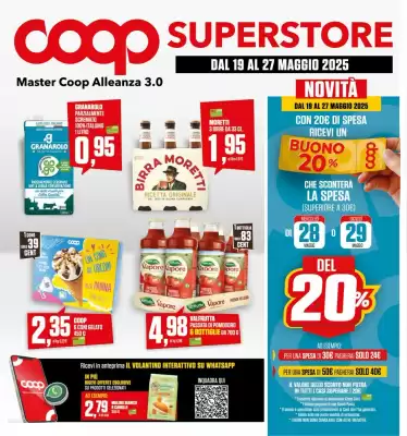 Volantino Coop Master Alleanza 3.0