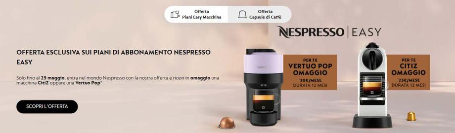 Volantino Nespresso settimana 21 Pagina 1