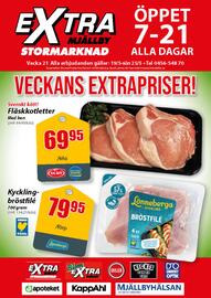 Extra Mjällby Stormarknad reklamblad vecka 21 Sida 1