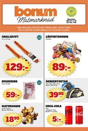 Bonum Matmarknad reklamblad vecka 21 Sida 1