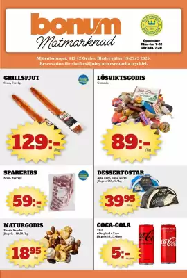 Bonum Matmarknad reklamblad