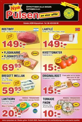 Nya Pulsen reklamblad