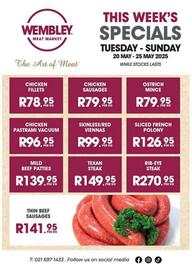 The Wembley Meat Market catalogue week 21 Page 1