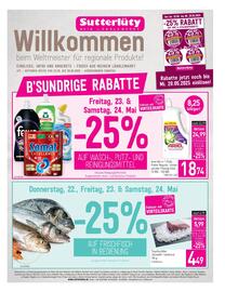 Sutterlüty Flugblatt woche 21 Seite 1