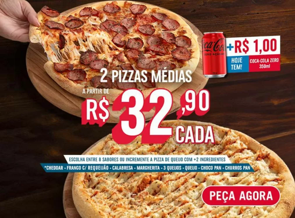 Catálogo Domino's Pizza (válido até 30-06)
