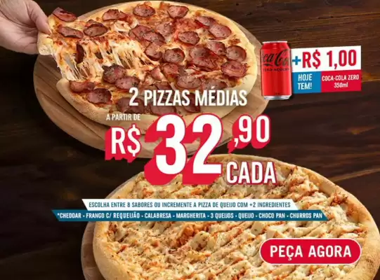 Catálogo Domino's Pizza (válido até 30-06)