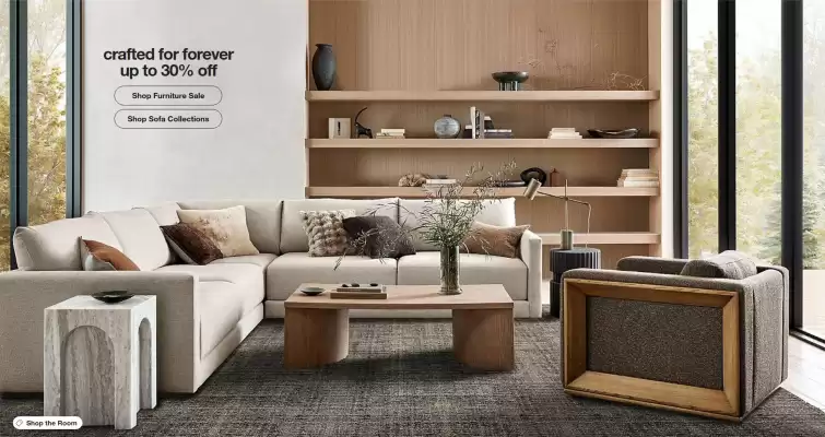 Crate & Barrel flyer (valid until 25-05)