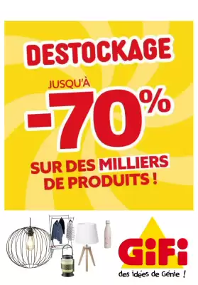 Catalogue Gifi (valable jusqu'au 1-06)