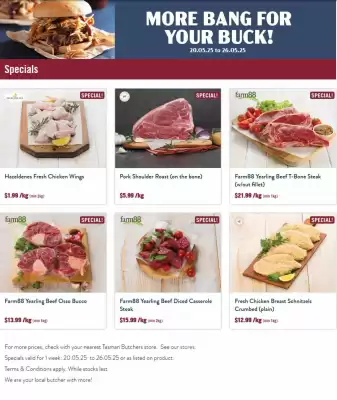 Tasman Butchers catalogue