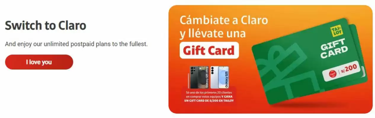Catálogo Claro (válido hasta 25-05)