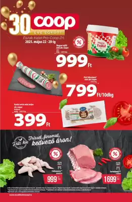 Coop akciós újság (érvényes eddig: 28-05)