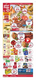 Giant Eagle Weekly Ad week 21 Page 1