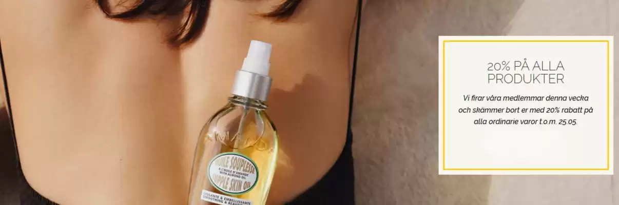 L'Occitane reklamblad (giltig till och med 23-05)
