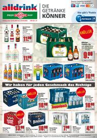 Profi Getränke Prospekt Seite 1