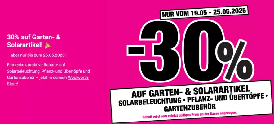 Woolworth Flugblatt (gültig bis 25-05)