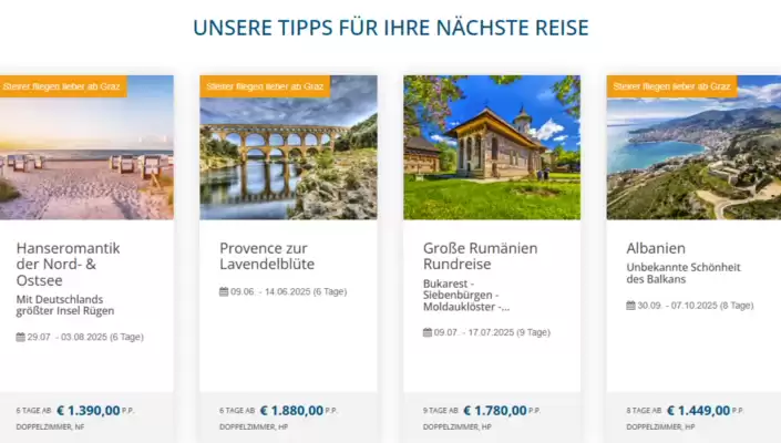 Gruber Reisen Flugblatt (gültig bis 26-05)