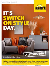 Builders Warehouse catalogue Page 1