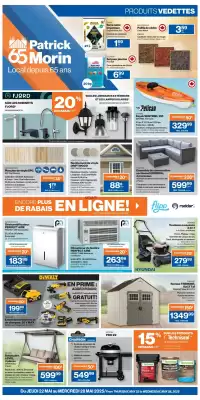 Patrick Morin flyer (valid until 11-06)