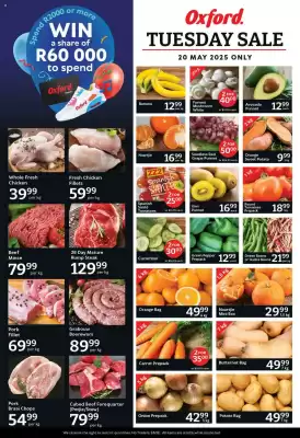 Oxford Freshmarket catalogue
