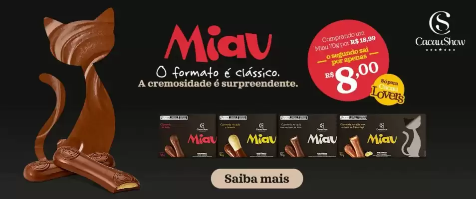 Catálogo Cacau Show (válido até 3-06)
