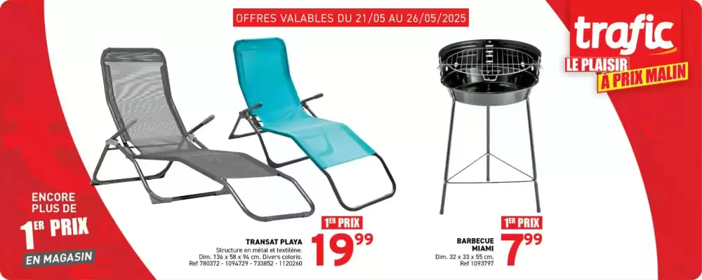 Catalogue Trafic (valable jusqu'au 26-05)