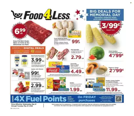 Food 4 Less Weekly Ad (valid until 27-05)