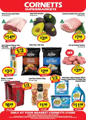 CORNETTS catalogue (valid until 27-05)